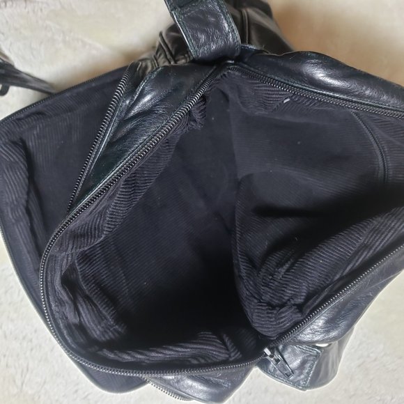 Vintage "ENVY" Italy black crossbody purse - Picture 7 of 16